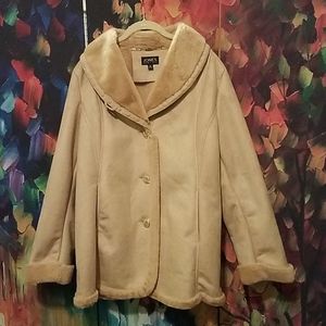 Jones New York plush coat